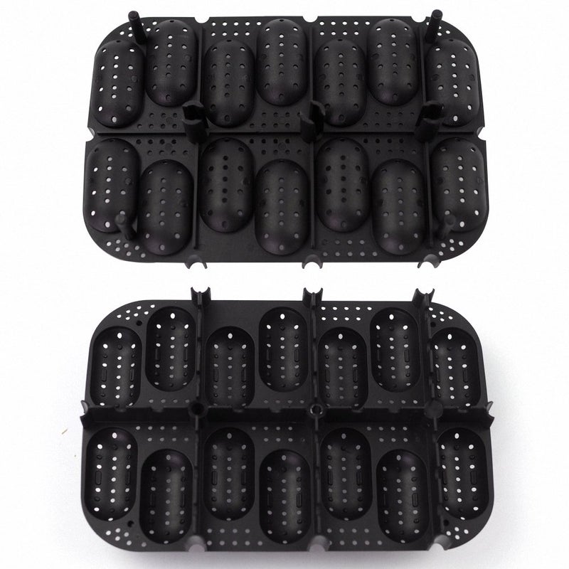 OMEM Reptile Breeding Box OMEM Reptile Lizard Incubation Box, Hatchery Box, Suitable for Hatching Snake, Lizards, Lions Mane, Reptiles (Black) - Image 4